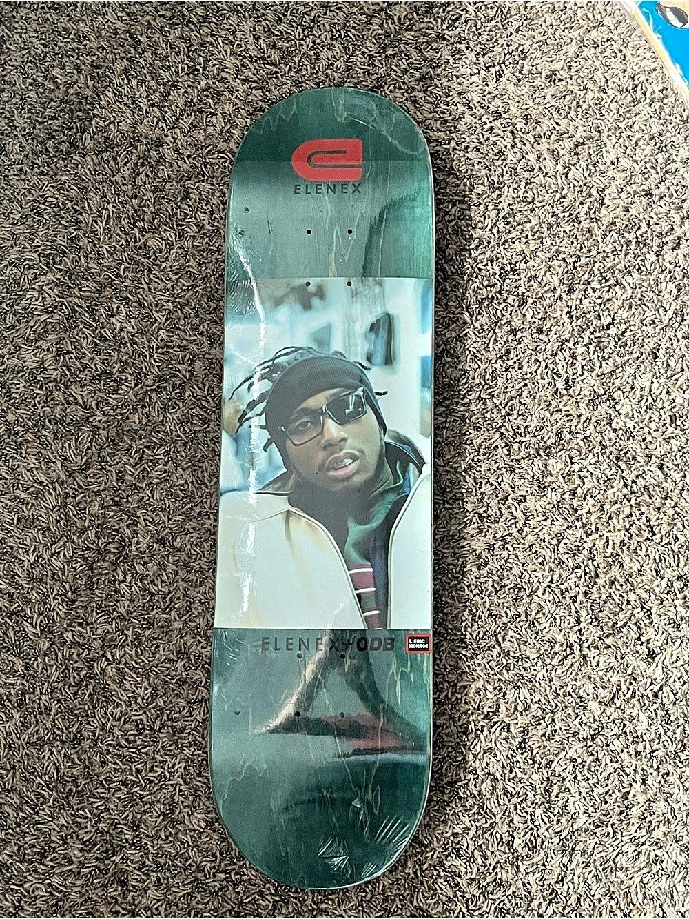 Elenex Kobb Skateboard Deck in Green NWT